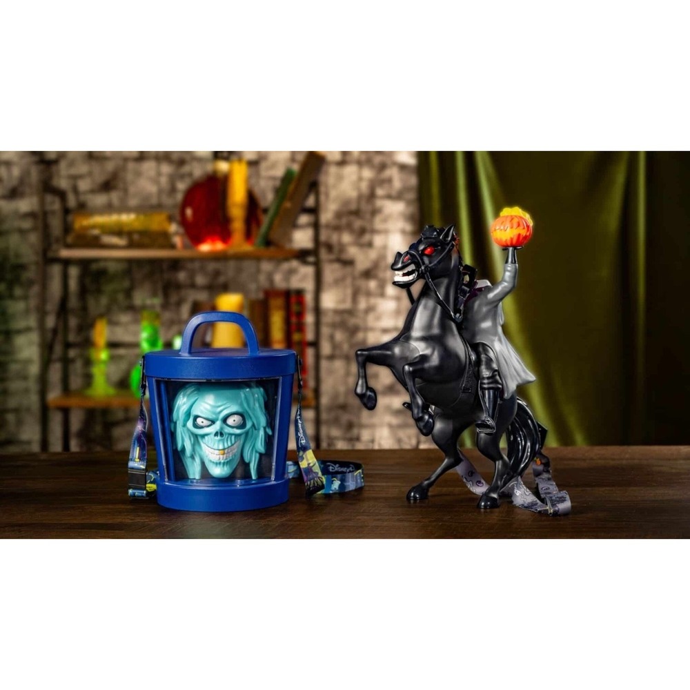 Disney Parks Halloween 2026 Party Popcorn Bucket Set Hatbox Ghost & Headless NEW